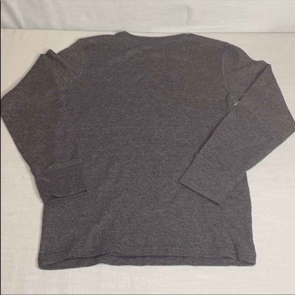 Cat & Jack Grey Thermal Tee Snowboard Design - Picture 4 of 4